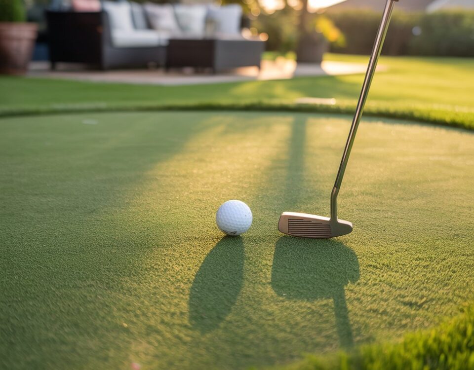 Premium Synthetic Golf Greens for Homes